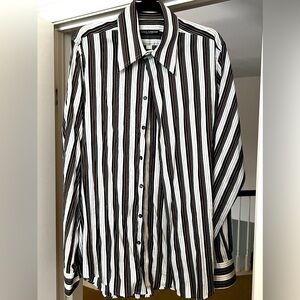 Dolce&Gabbana Striped cotton poplin shirt